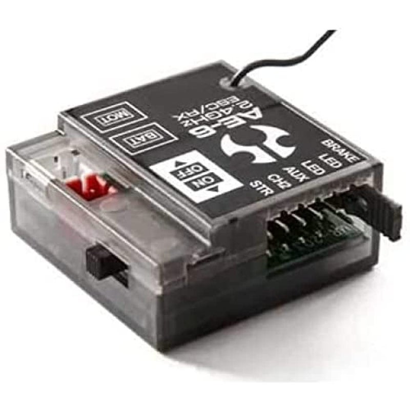 وحدة التحكم في السرعة Axial AE-6 ESC/Rx للأمام/الخلف AXI31620 وملحقات السيارة